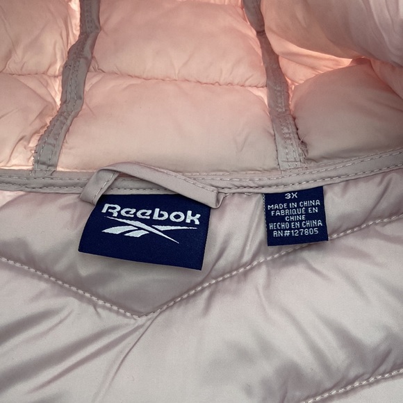 nwt reebok light packable jacket 3XL / plus size - Picture 4 of 6